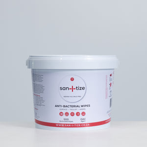 San-I-tize Anti-Bacterial Bucket Wipes (500 Wipes)