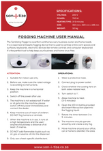 Load image into Gallery viewer, Sanitizing Fog Machine
