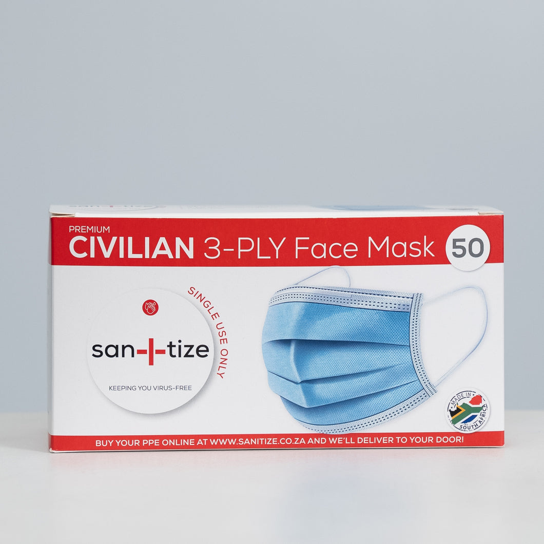 3-PLY Civilian Grade Mask
