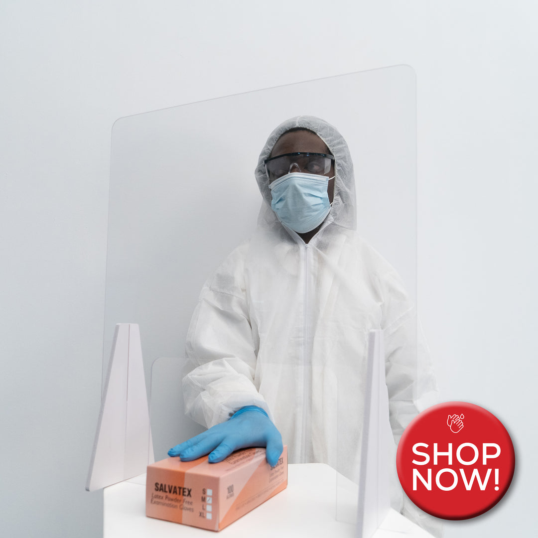 PVC Desk Shields – Sanitize Medical Supplies (Pty) Ltd